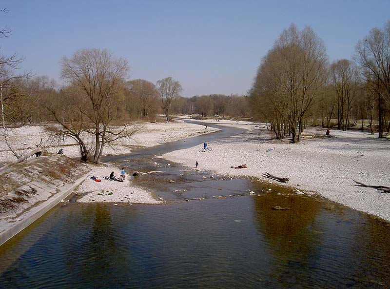 Isar fkk München: Exhibitionismus